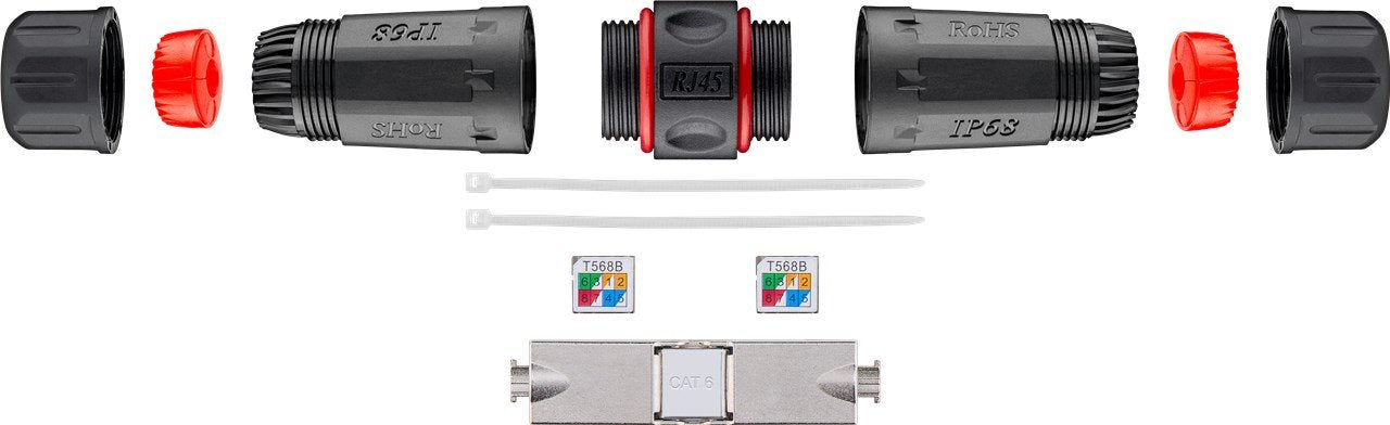EAN 4040849444173 - Goobay 44417 conector IDC Negro, Rojo imagen 3