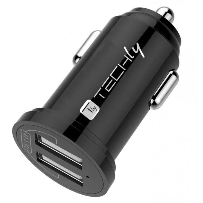EAN 8059018365405 - Techly IUSB2-CAR5-A24 cargador de dispositivo móvil Universal Negro Encendedor de cigarrillos Auto imagen 1
