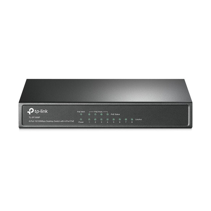 EAN 1210002616379 - TP-Link TL-SF1008P switch No administrado Fast Ethernet (10/100) Energía sobre Ethernet (PoE) Oliva imagen 1