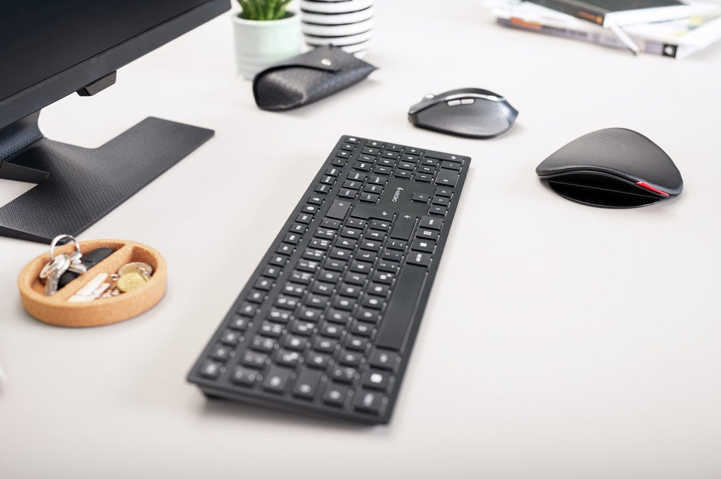 EAN 4025112097133 - CHERRY KW 9100 SLIM teclado Universal RF Wireless + Bluetooth QWERTZ Suizo Negro imagen 11