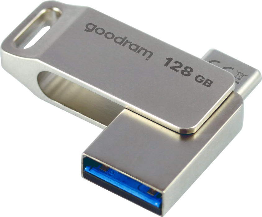 EAN 5908267960271 - Goodram ODA3 unidad flash USB 128 GB USB Type-A / USB Type-C 3.2 Gen 1 (3.1 Gen 1) Plata imagen 4