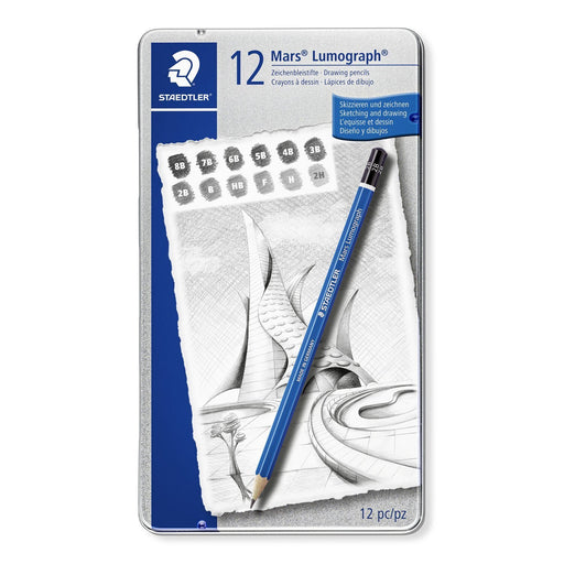 EAN 4007817114681 - Staedtler Mars Lumograph 100 12 pieza(s) imagen 1