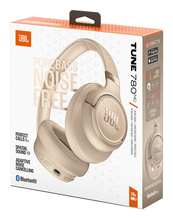 EAN 1200130030512 - JBL Tune 780NC Auriculares Inalámbrico y alámbrico Diadema Llamadas/Música USB Tipo C Bluetooth Beige imagen 10