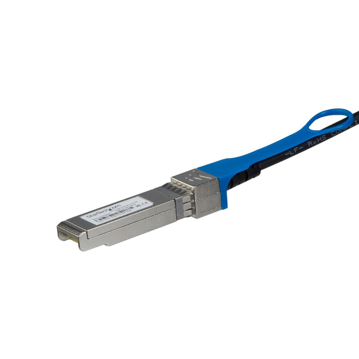 EAN 0065030875196 - StarTech.com JD096CST Cable de fibra óptica e InfiniBand SFP+ Negro imagen 1