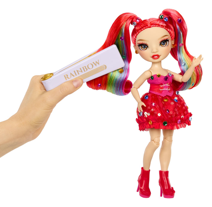 EAN 0035051597803 - Rainbow High Be Dazzling Fashion Dolls- Vivienne Rouge (Red) imagen 5