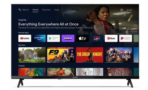 EAN 5903802468649 - Sharp 32FH4EA Televisor 81,3 cm (32") HD Smart TV Wifi Negro imagen 1