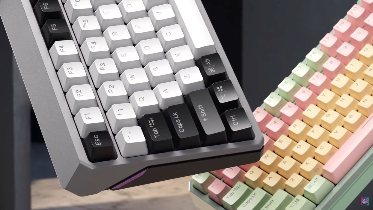 EAN 4719512138885 - Cooler Master Peripherals MK770 teclado Universal USB + RF Wireless + Bluetooth QWERTY Francés Gris Oscur imagen 8