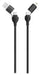 EAN 4010425973694 - 2GO 797369 cable USB 1,2 m USB A/USB C USB C/Lightning Negro imagen 1