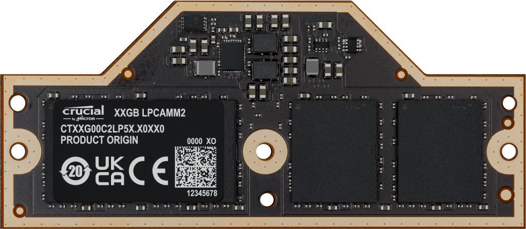 EAN 649528945501 - Crucial CT32G75C2LP5X módulo de memoria 32 GB 1 x 32 GB LPDDR5X 7500 MT/s 262-pin LPCAMM2 imagen 1