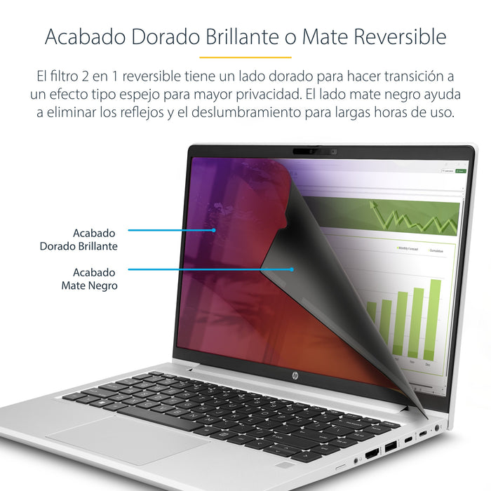 EAN 0065030901970 - StarTech.com 14G-PRIVACY-SCREEN filtro para monitor 35,6 cm (14") Portátil Filtro de privacidad para pant imagen 9