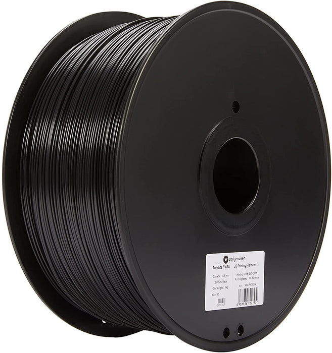 EAN 6938936709947 - Polymaker PF01001 material de impresión 3d Acrilonitrilo estireno acrilato (ASA) Negro 1 kg imagen 9
