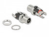 EAN 4043619900565 - DeLOCK 90056 conector DC 5.5 x 2.1 x 12 mm M8*P0.75 Cromo imagen 2