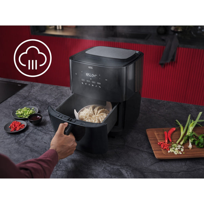 EAN 7333394032634 - AEG AAF7SB Sencillo 6,9 L 1700 W Freidora de aire caliente Negro imagen 24