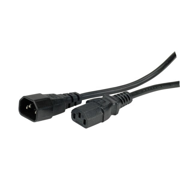 EAN 7611990197255 - VALUE 19.99.1505 cable de transmisión Negro 0,5 m C14 acoplador C13 acoplador imagen 1