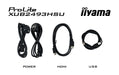 EAN 4948570124596 - iiyama XUB2493HSU-B7 pantalla para PC 60,5 cm (23.8") 1920 x 1080 Pixeles Full HD LED Negro imagen 14
