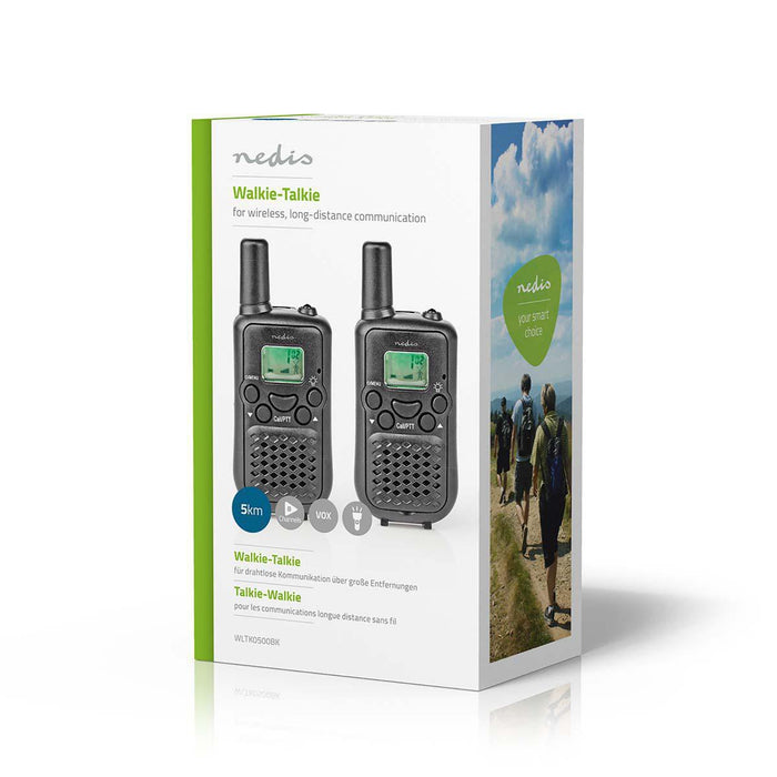 EAN 5412810309719 - Nedis WLTK0500BK two-way radios Negro imagen 6