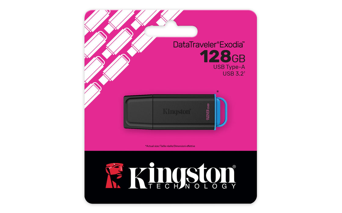 EAN 740617353846 - Kingston Technology DataTraveler Exodia unidad flash USB USB tipo A 3.2 Gen 1 (3.1 Gen 1) Negro, Azul imagen 5