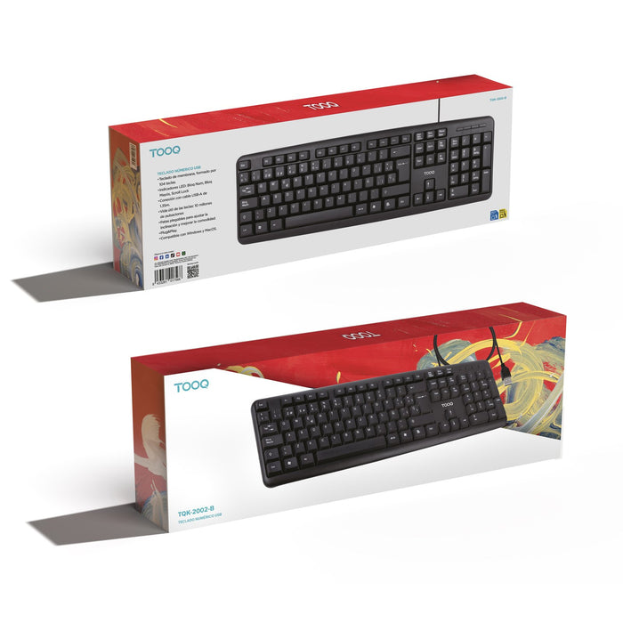 EAN 8433281017566 - TooQ TQK-2002-B teclado Universal imagen 5