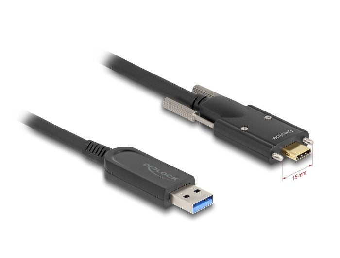 EAN 4043619832088 - DeLOCK 83208 cable USB USB 3.2 Gen 2 (3.1 Gen 2) USB A USB C Negro imagen 1