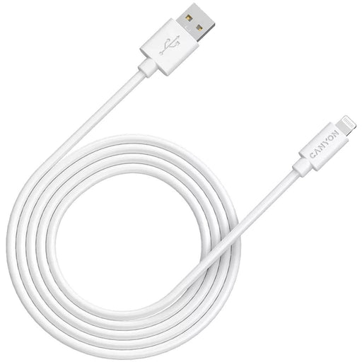 EAN 5291485008956 - Canyon CNS-MFIC12W cable de conector Lightning 2 m Blanco imagen 1