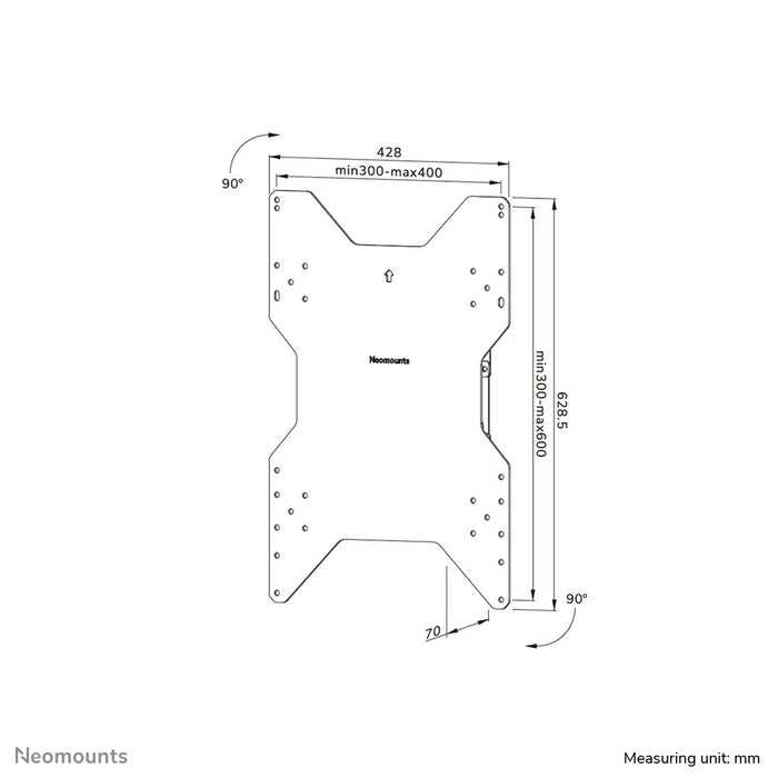 EAN 8717371449902 - Neomounts WL85-515WH16 soporte para TV 190,5 cm (75") Blanco imagen 16