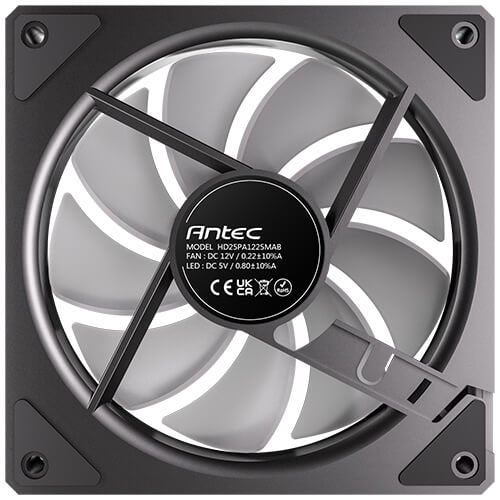 EAN 761345400602 - Antec 0-761345-40060-2 sistema de refrigeración para ordenador Carcasa del ordenador Ventilador 12 cm Negr imagen 3