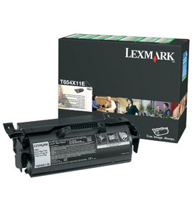 EAN 734646064347 - Lexmark T654 Extra High Yield Return Program Print Cartridge cartucho de tóner Original Negro imagen 1