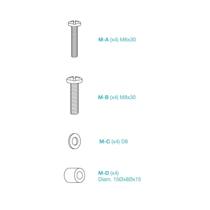 EAN 8433281017047 - TooQ LP1050F-B soporte para TV 2,18 m (86") imagen 6