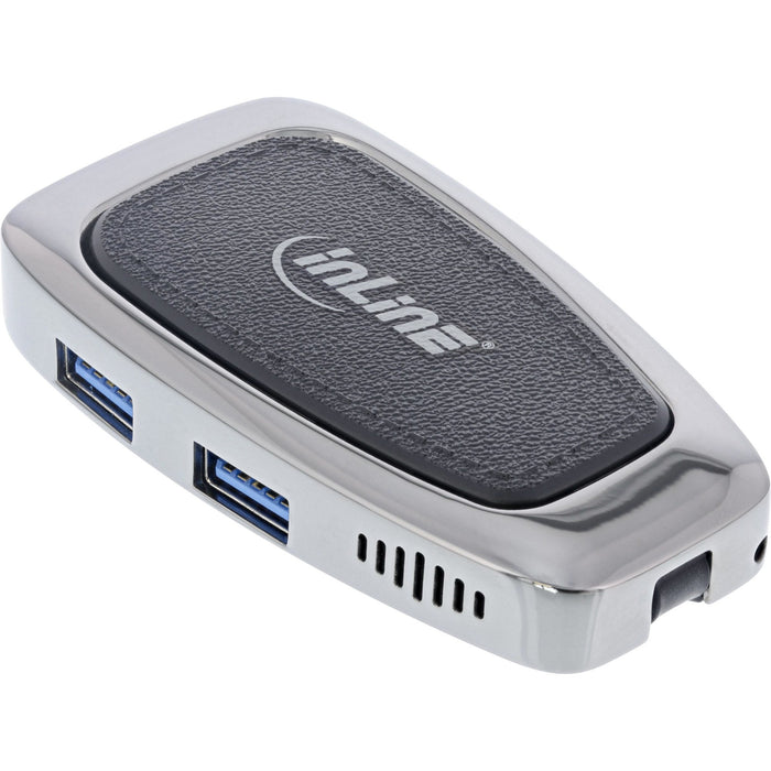 EAN 4043718296088 - InLine 33272A hub de interfaz USB 3.2 Gen 2 (3.1 Gen 2) Type-C 10000 Mbit/s Plata imagen 1