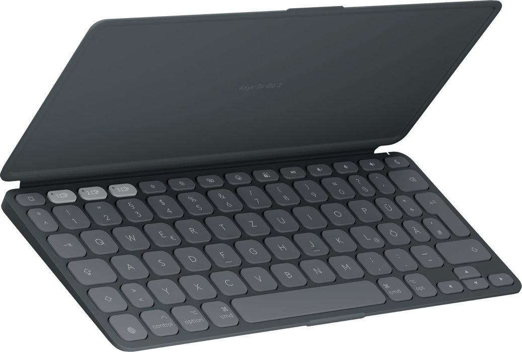EAN 5099206125964 - Logitech 920-013004 teclado para móvil QWERTZ Alemán Bluetooth Grafito imagen 1