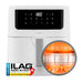 EAN 4061275237375 - MEDION LIFE P10 XL Sencillo 6,8 L Independiente 2150 W Freidora de aire caliente Blanco imagen 2