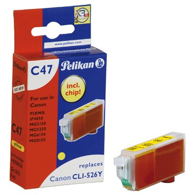 EAN 4018474106636 - Pelikan C47 cartucho de tinta 1 pieza(s) Amarillo imagen 1