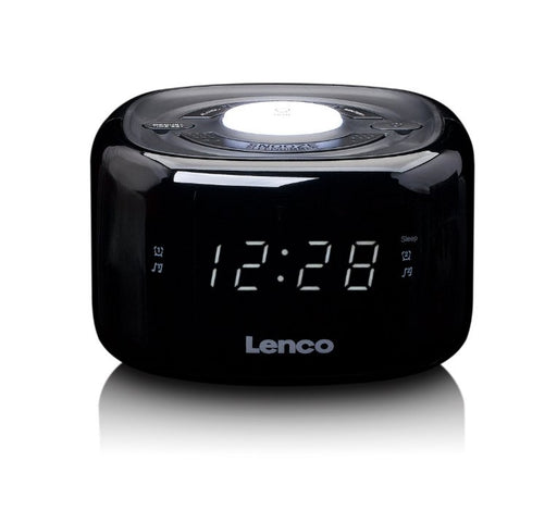 EAN 8711902041108 - Lenco CR-12BK Reloj Digital Negro imagen 1