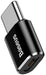 EAN 6953156263529 - Baseus ABMU24ABK cambiador de género para cable microUSB Type-C Negro, Plata imagen 5