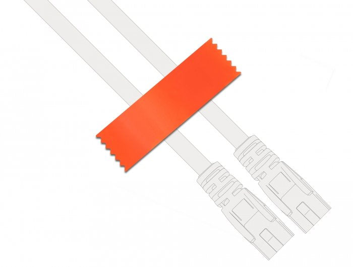 EAN 4043619183401 - DeLOCK 18340 - Kabelmarker Clip Set 3 Stück Azul, Rojo, Amarillo 3 pieza(s) imagen 3