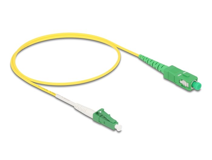 EAN 4043619832347 - DeLOCK 83234 Cable de fibra óptica e InfiniBand 0,5 m LC SC LC/APC Amarillo imagen 1