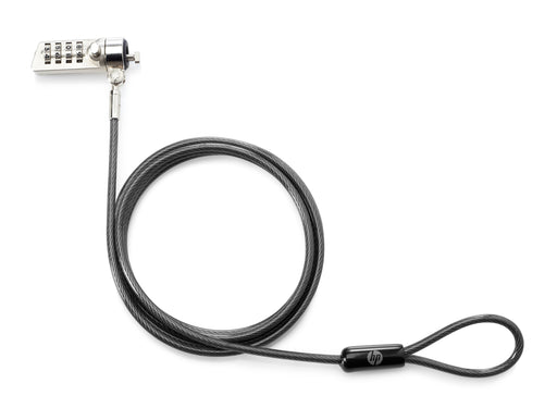 EAN 0889894466143 - HP Essential Combination Lock cable antirrobo Negro 1,22 m imagen 1