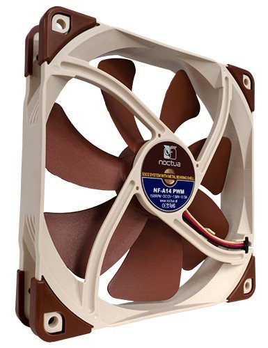 EAN 4716123314981 - Noctua NF-A14 PWM Carcasa del ordenador Ventilador 14 cm Marrón imagen 2