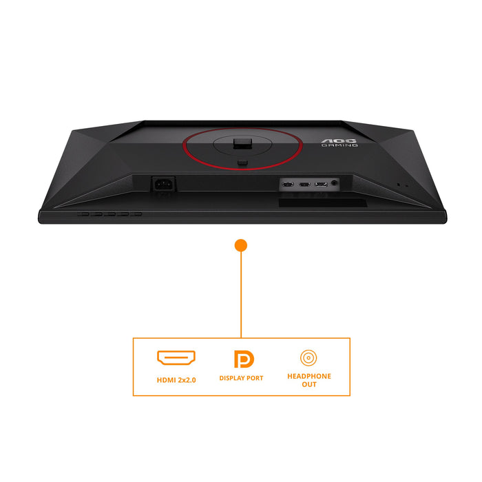 EAN 4038986143462 - AOC G4 25G4ZR pantalla para PC 62,2 cm (24.5") 1920 x 1080 Pixeles LCD Negro, Rojo imagen 3