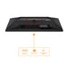 EAN 4038986143462 - AOC G4 25G4ZR pantalla para PC 62,2 cm (24.5") 1920 x 1080 Pixeles LCD Negro, Rojo imagen 3