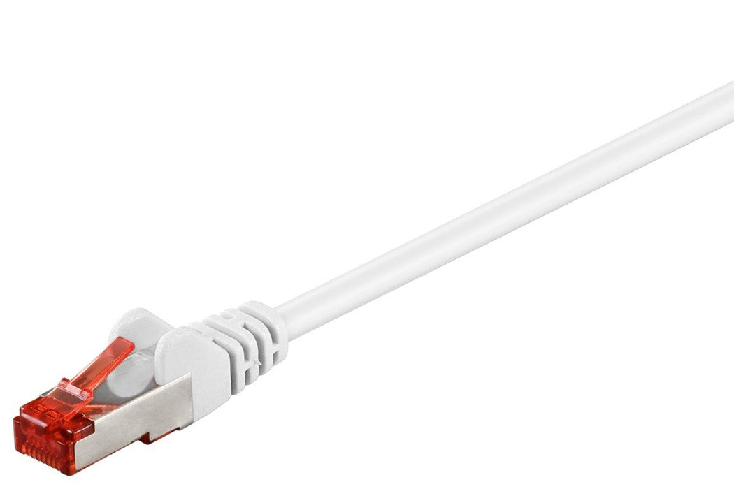 EAN 4040849935077 - Goobay 93507 cable de red Blanco 3 m Cat6 S/FTP (S-STP) imagen 1