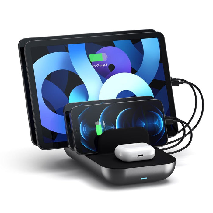 EAN 879961009496 - Satechi ST-WCS5PM-EU cargador de dispositivo móvil Auriculares, Smartphone, Tableta Negro, Gris Corriente  imagen 3