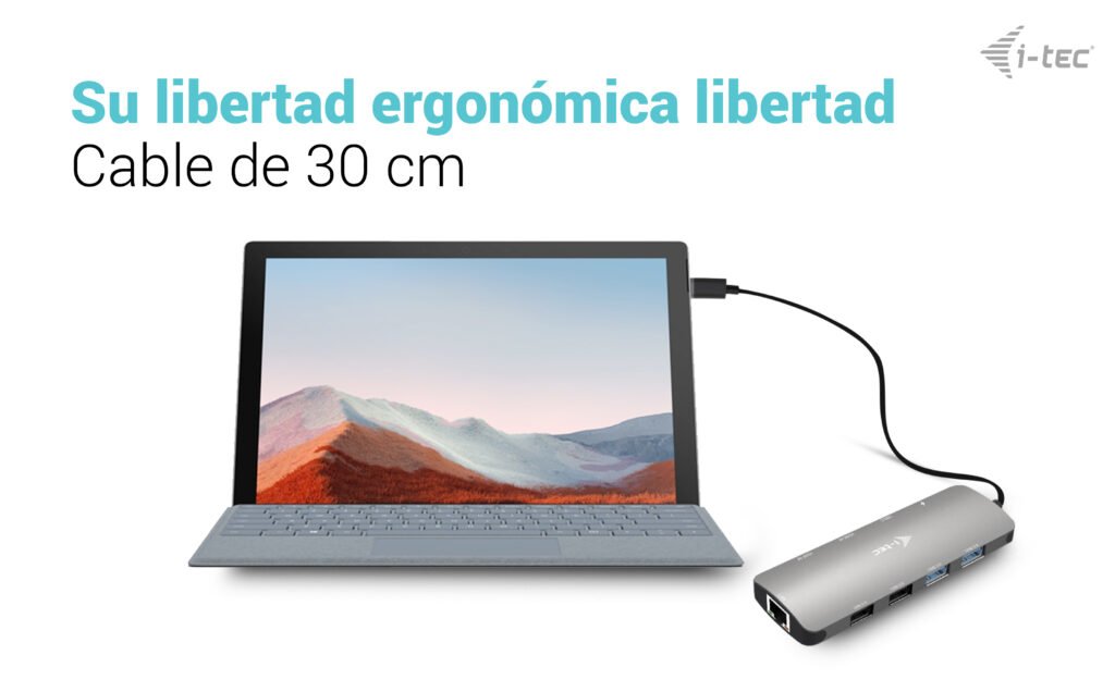 EAN 8595611706288 - i-tec C31NANOHDM2DOCPD base para portátil y replicador de puertos Alámbrico USB 3.2 Gen 1 (3.1 Gen 1) Typ imagen 9