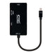 EAN 8433281008007 - Nanocable 10.16.3302-BK adaptador de cable de vídeo 0,15 m imagen 1