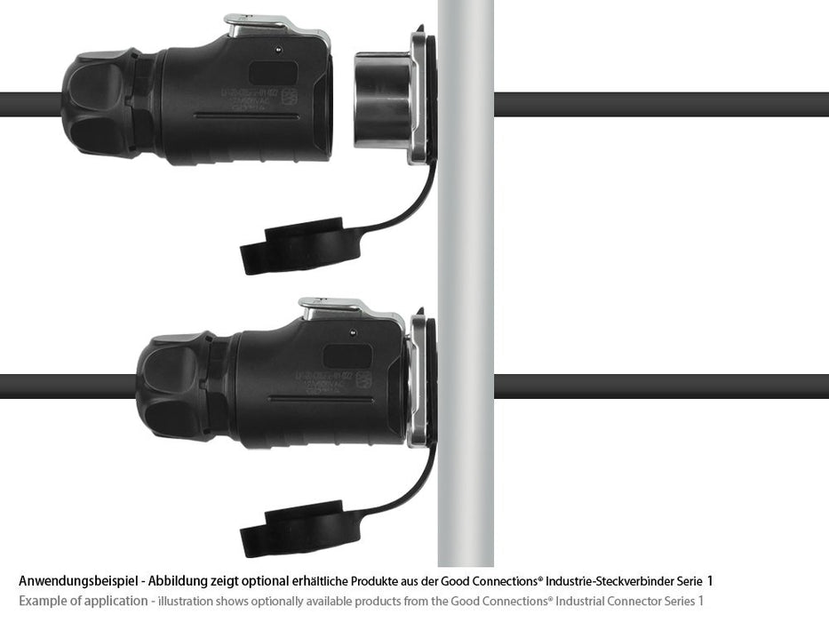 EAN 4014619709342 - Alcasa IC01-20P303 conector S1 - Power (3-Pin) Negro imagen 4