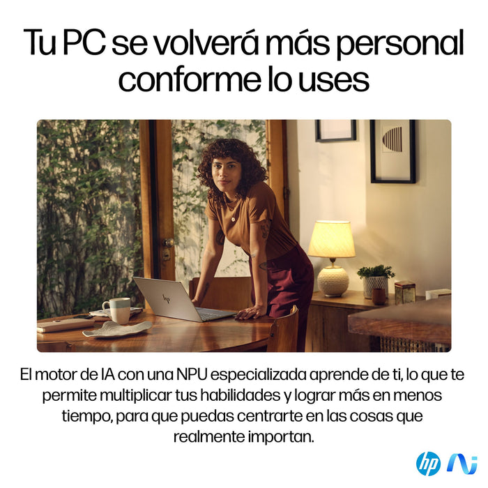 EAN 0198701252214 - HP OmniBook X 14-fe0008ns Copilot+ PC Qualcomm Snapdragon X1E-78-100 Portátil 35,6 cm (14") Pantalla táct imagen 16