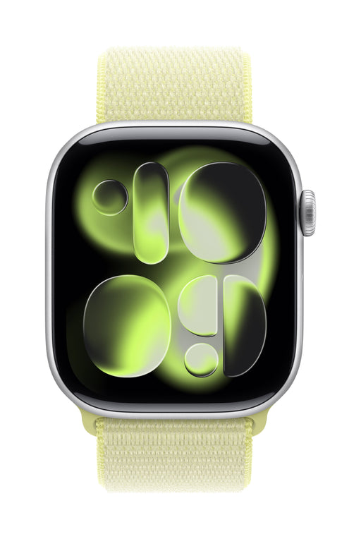 EAN 0195950533422 - Apple MFFL4ZM/A Accesorios para dispositivos vestibles inteligentes Grupo de rock Amarillo Nylon, Poliést imagen 1
