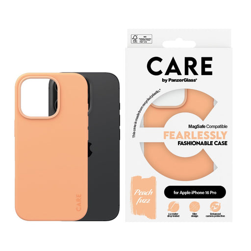 EAN 5715685004568 - PanzerGlass CARE™ by ® Case Peachy w. MagSafe iPhone 16 Pro funda para teléfono móvil Rosa imagen 2