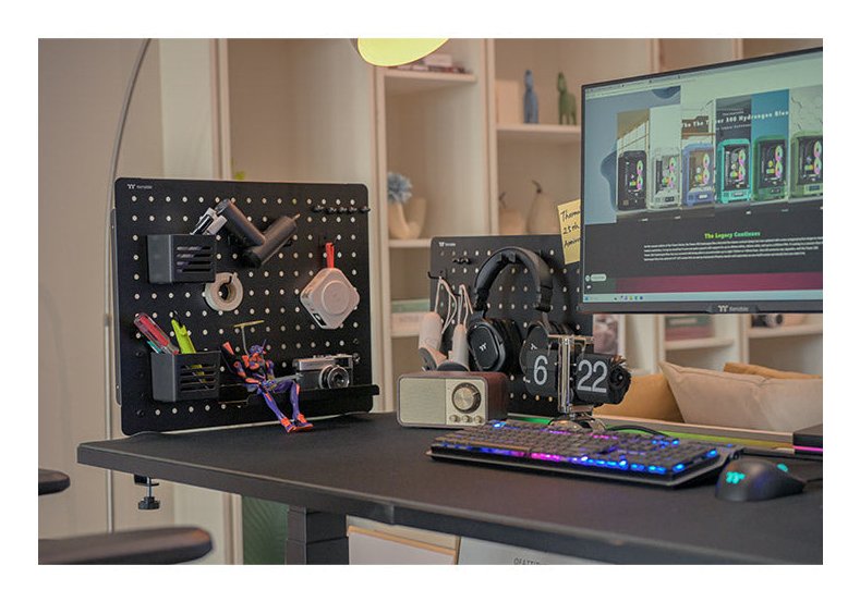 EAN 4711475642362 - Thermaltake GEA-GDP-DPLBLK-01 bandeja de escritorio/organizador Acero Negro imagen 6