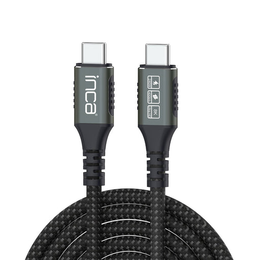 EAN 8681949015212 - Inca ITCT-40 cable USB USB4 Gen 2x2 0,8 m USB C 40 Gbit/s 240 W Negro imagen 1